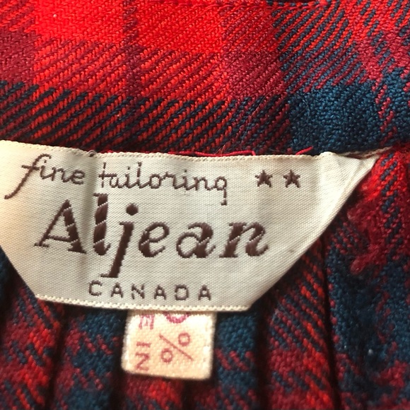 Vintage Aljean Tartan Skirt - Picture 3 of 12